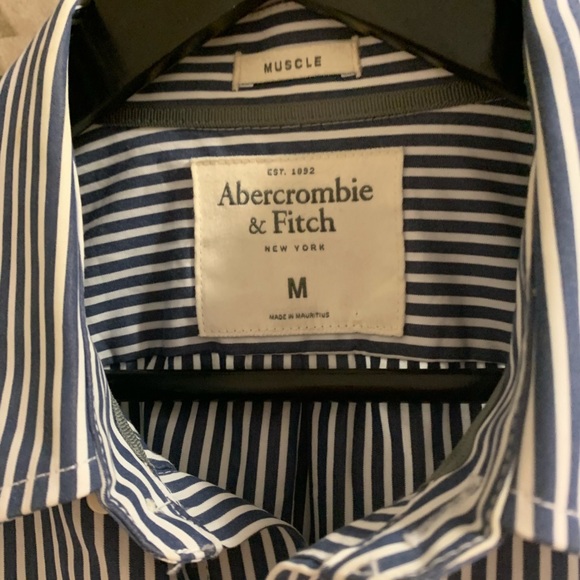 Abercrombie & Fitch Striped Button Down - Picture 3 of 4